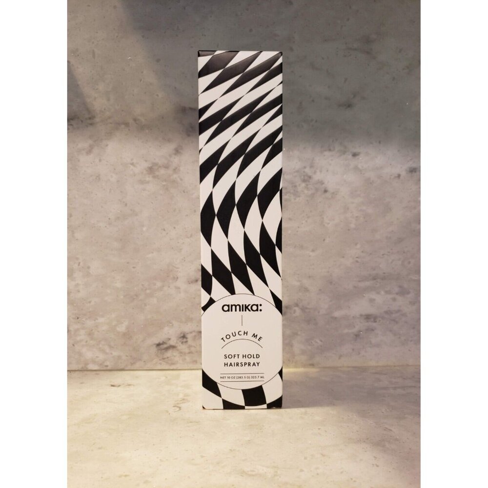 Amika Touch Me Soft Hold Hair Spray 10 Oz New Fast Shipping